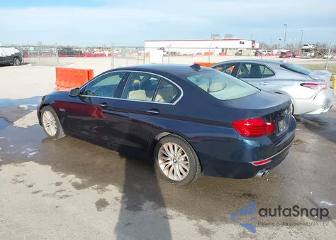 2014 BMW 528I z USA, uszkodzony, nr VIN WBA5A5C52ED503517